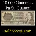 Billetes 2003 3- 10.000 Guaranes